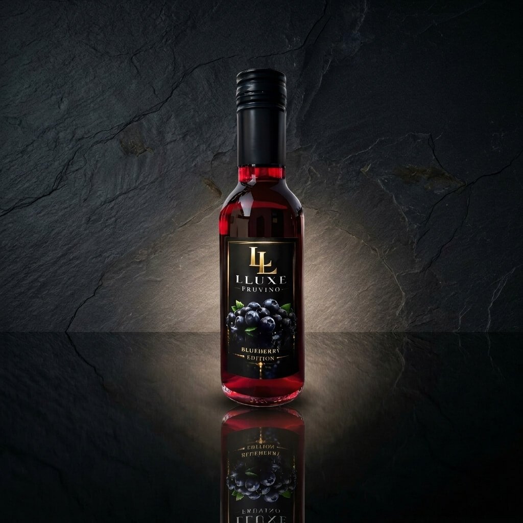 LLUXE Fruvino – Áfonya 0.25l