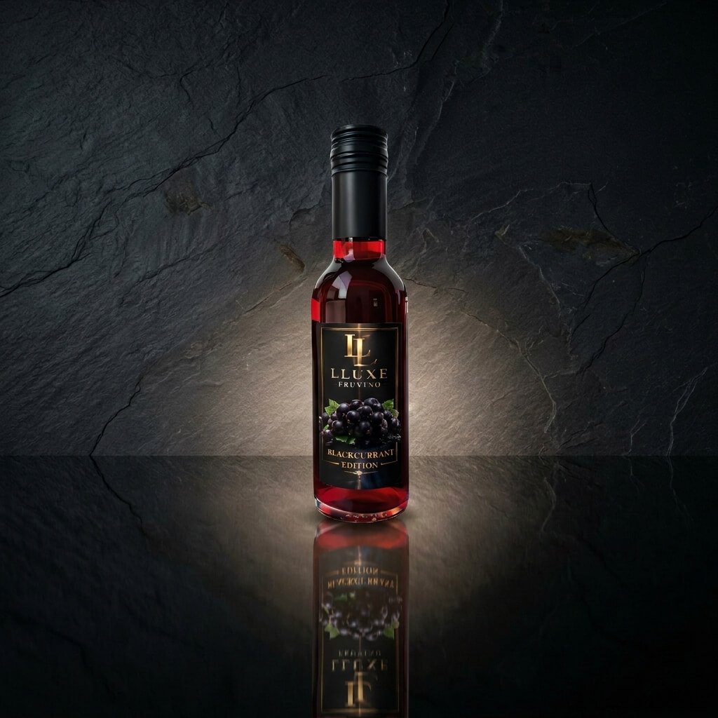 LLUXE Fruvino – Feketeribizli 0.25l